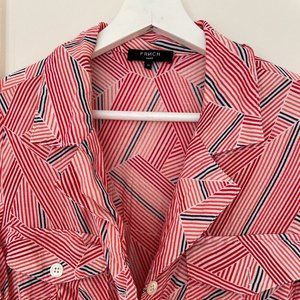 FRNCH - Red striped dress